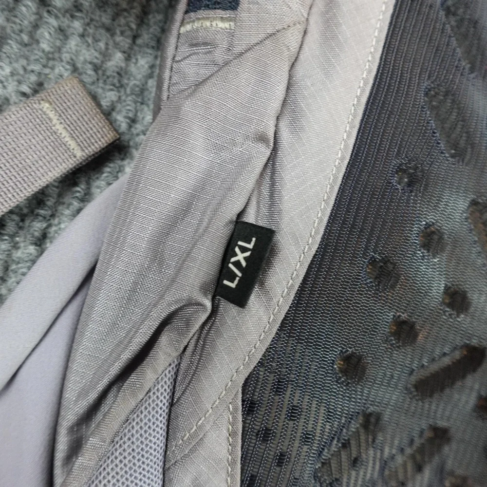 Patagonia Nine Trail Pack 14L Backpack XL Gray Nylon Hiking Hip Belt 48411